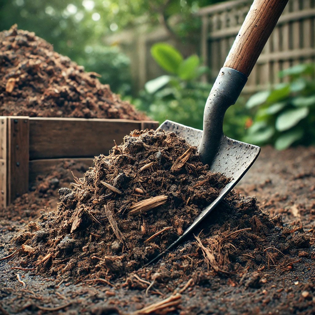 Permaculture in the vegetable garden: Thick mulch and soil microorganisms